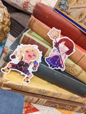 Chibi Fantasy Stickers: X