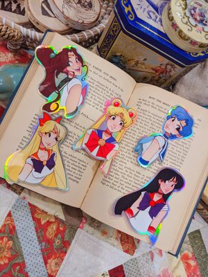 Sailor Moon Holographic Stickers