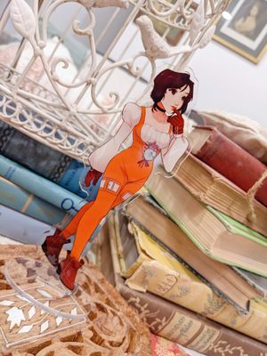 FFIX: Dagger Acrylic Standee