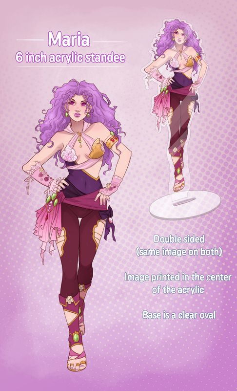 FF II: Maria Acrylic Standee PRE-ORDER