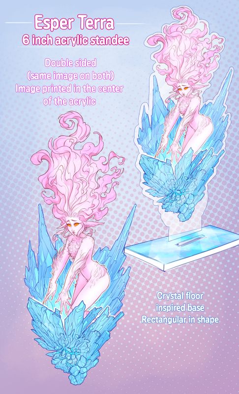FF VI: Esper Terra Acrylic Standee PRE-ORDER