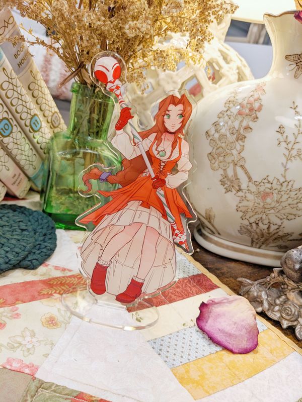 FF VII EC: Garnet!Aerith Acrylic Standee