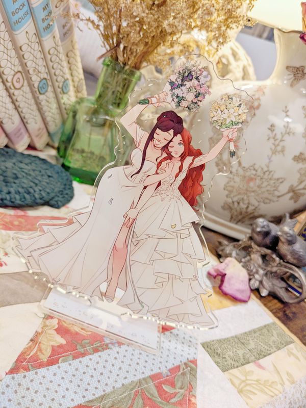 FF VII: AerTi Wedding Acrylic Standee