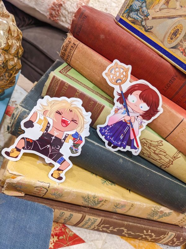 Chibi Fantasy Stickers: X