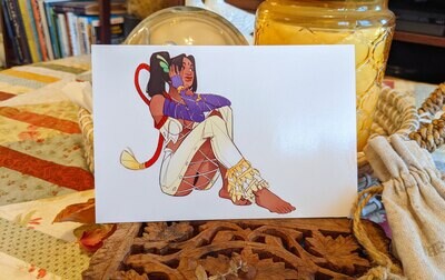 FFX: Summoner Dona Print
