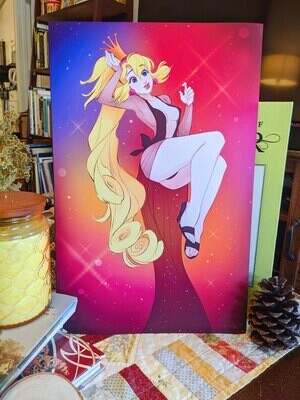 Dragon's Lair: Princess Daphne Print