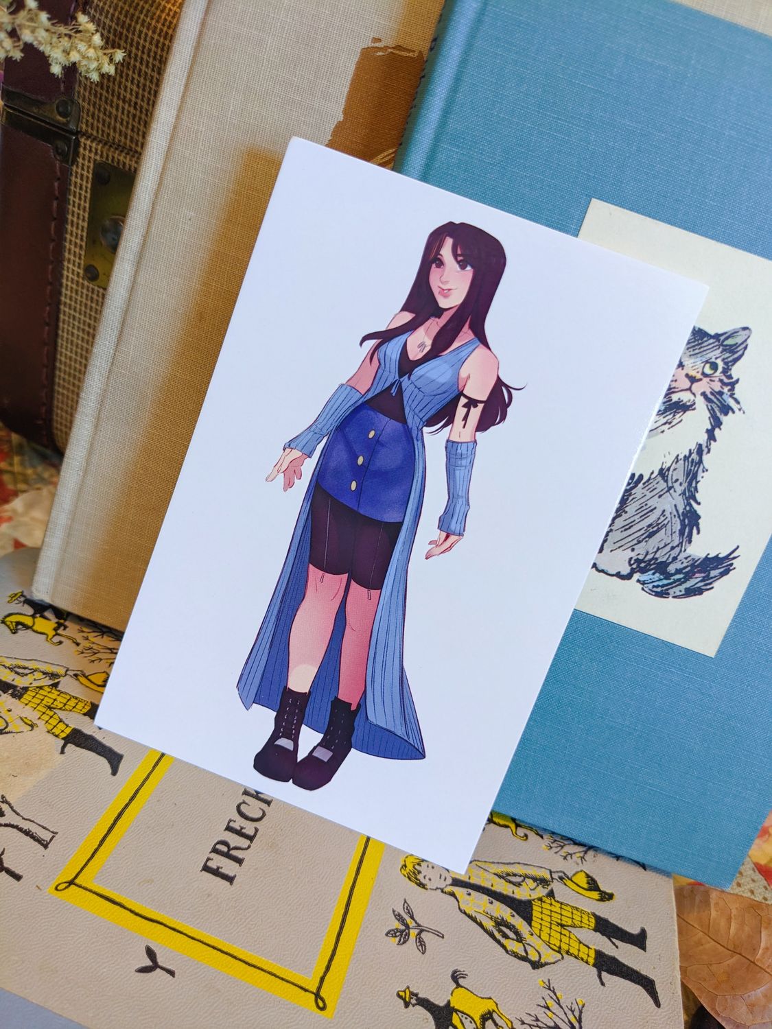 Final Fantasy VIII: Rinoa Print, Sizes: 4x6 Gloss