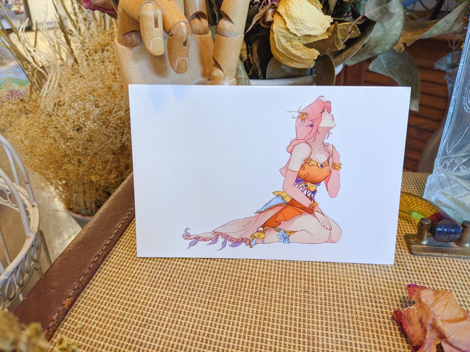 Final Fantasy V: Lenna Print, Sizes: 4x6 Gloss