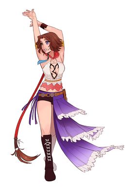 Final Fantasy X-2: Yuna Print