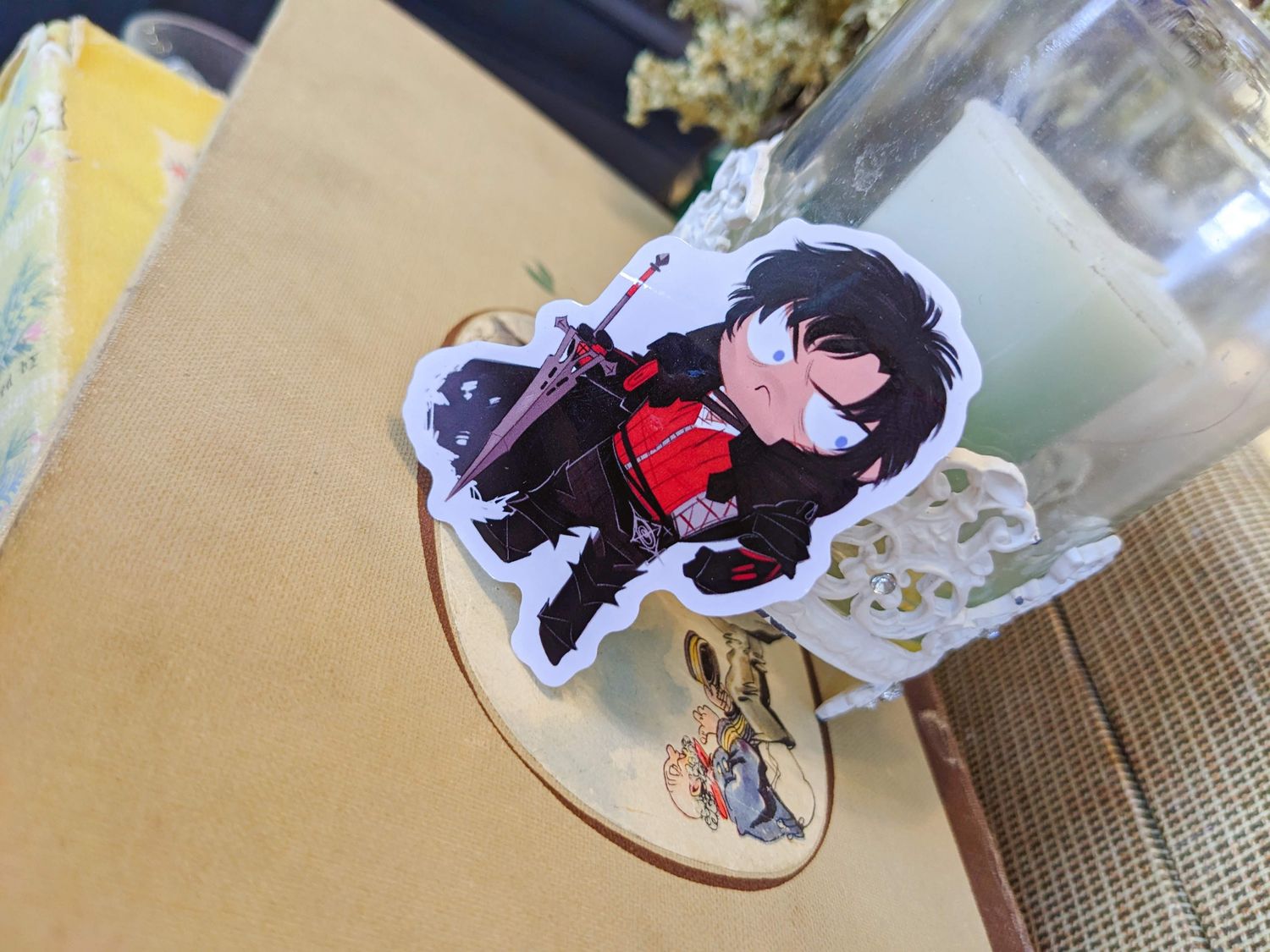 Chibi Fantasy Stickers: XVI, Options: Clive