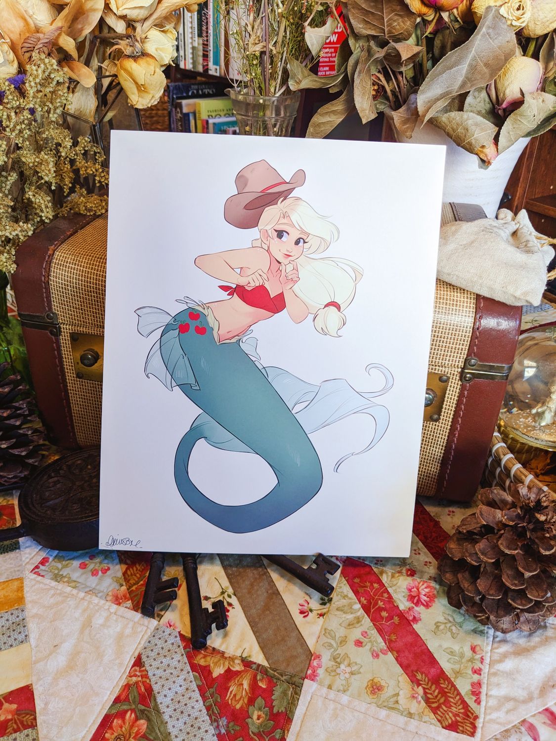 MLP: Maremaid Applejack Print, Size: 4x6 Gloss