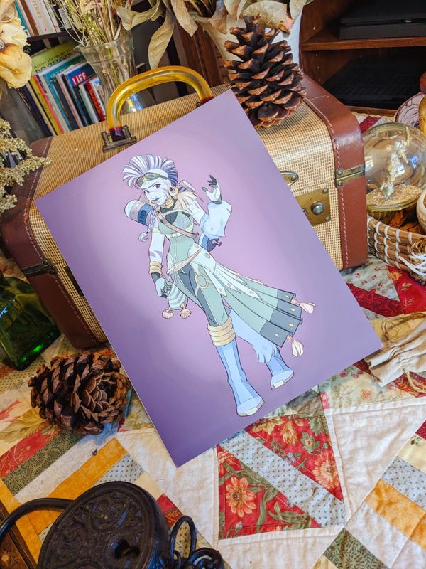 MLP: Alchemist Zecora Print
