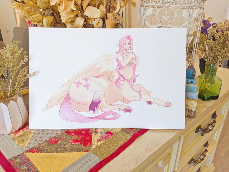 MLP: Centaur Fluttershy Print