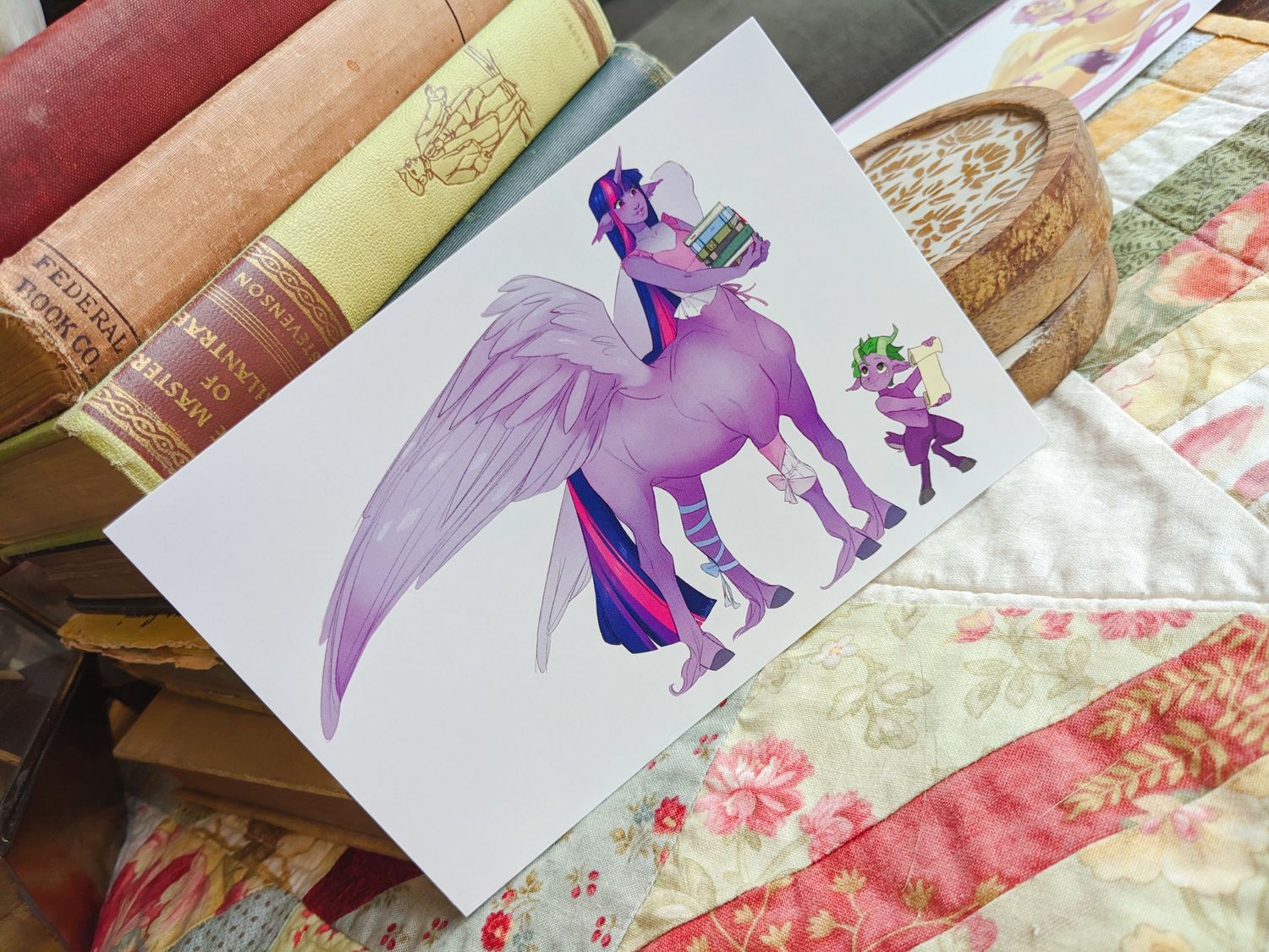 MLP: Centaur Twilight Sparkle Print, Size: 4x6 Gloss