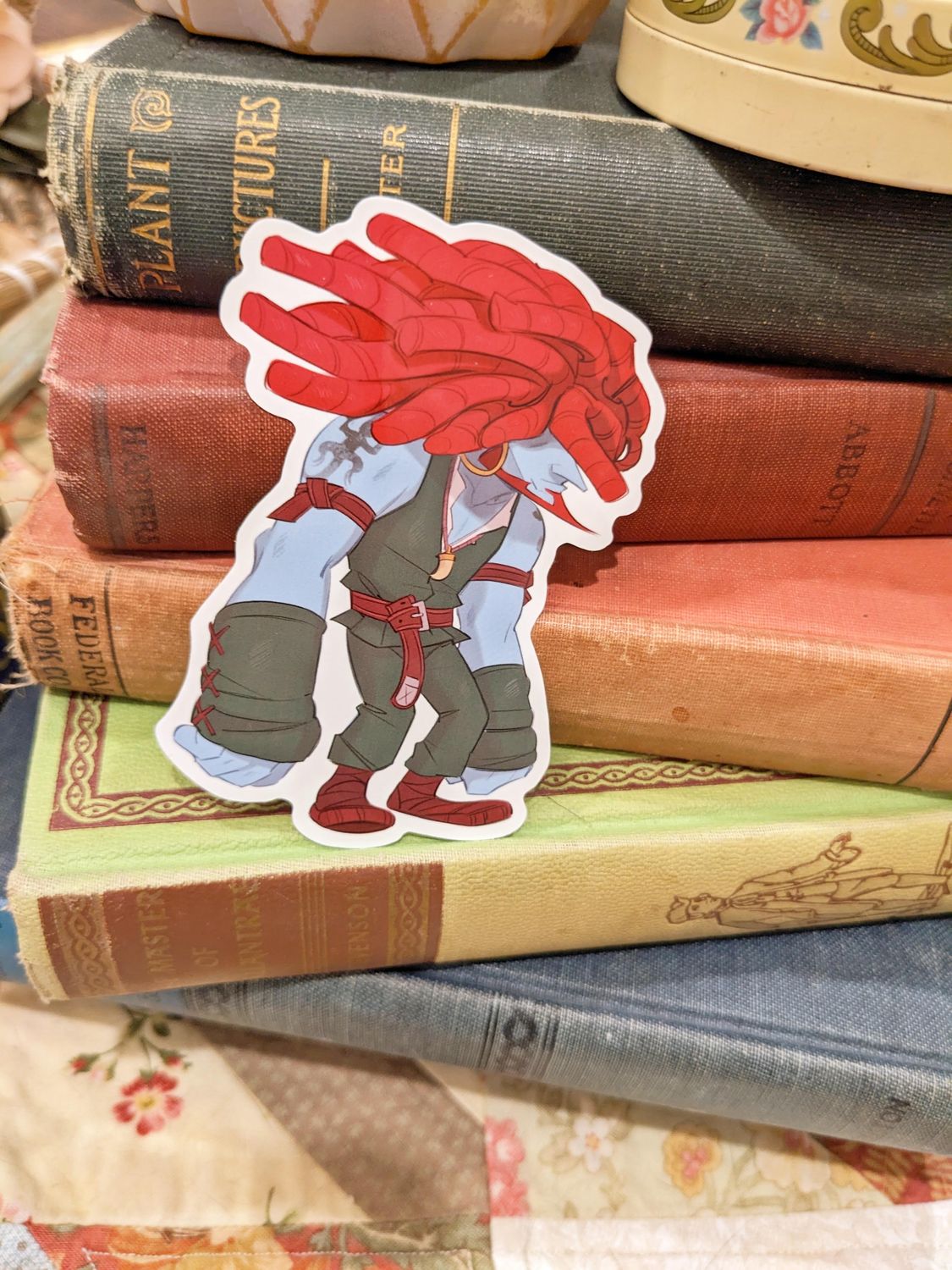IX Chibi Amarant Sticker