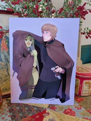 Star Wars: Oola and Luke