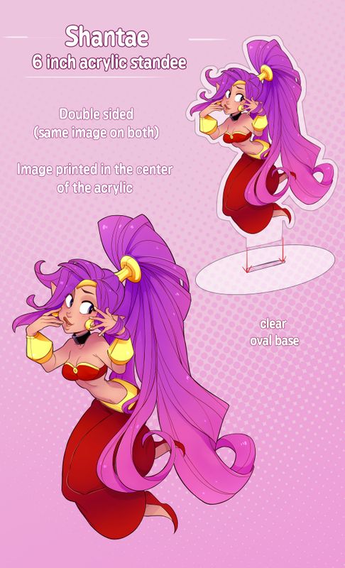Shantae Acrylic Standee PRE ORDER