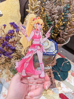 Gunner Peach Acrylic Standee