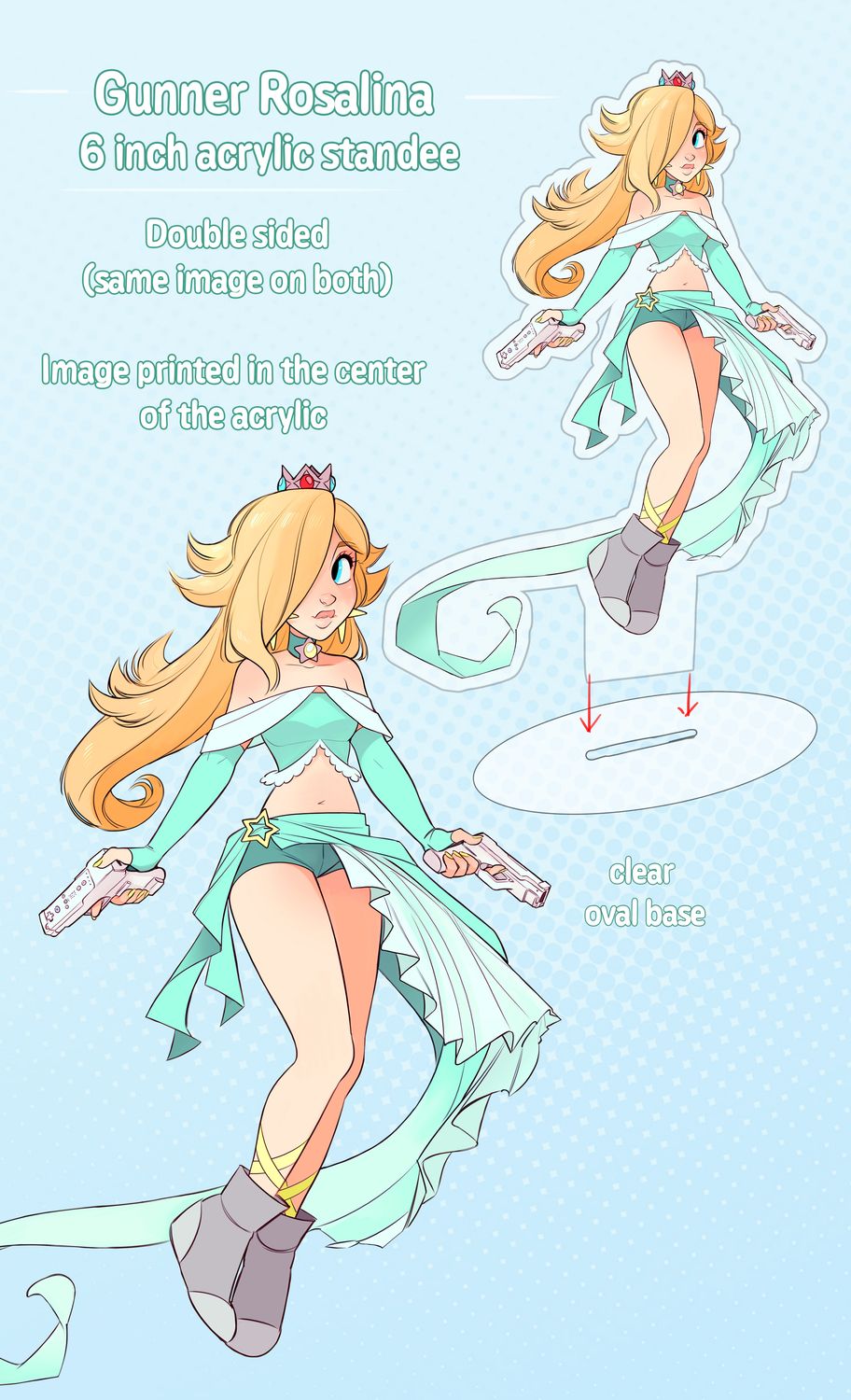 Gunner Rosalina Acrylic Standee PRE ORDER