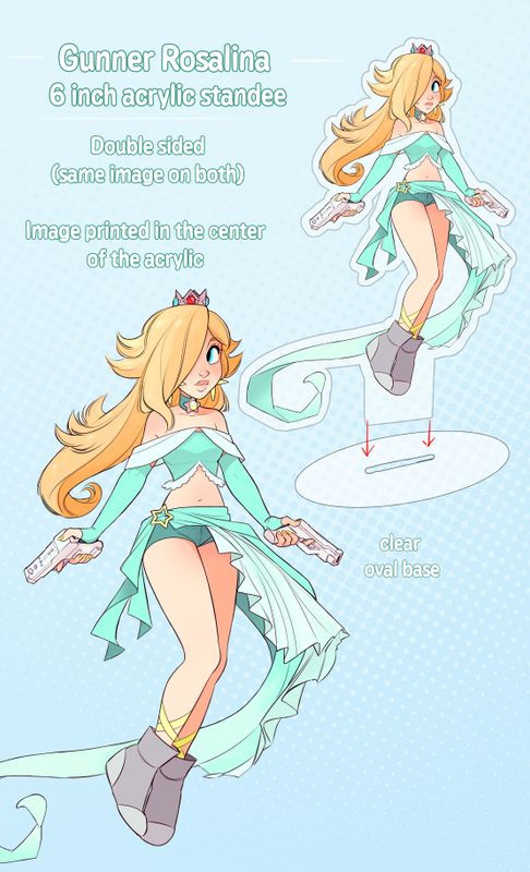 Gunner Rosalina Acrylic Standee PRE ORDER