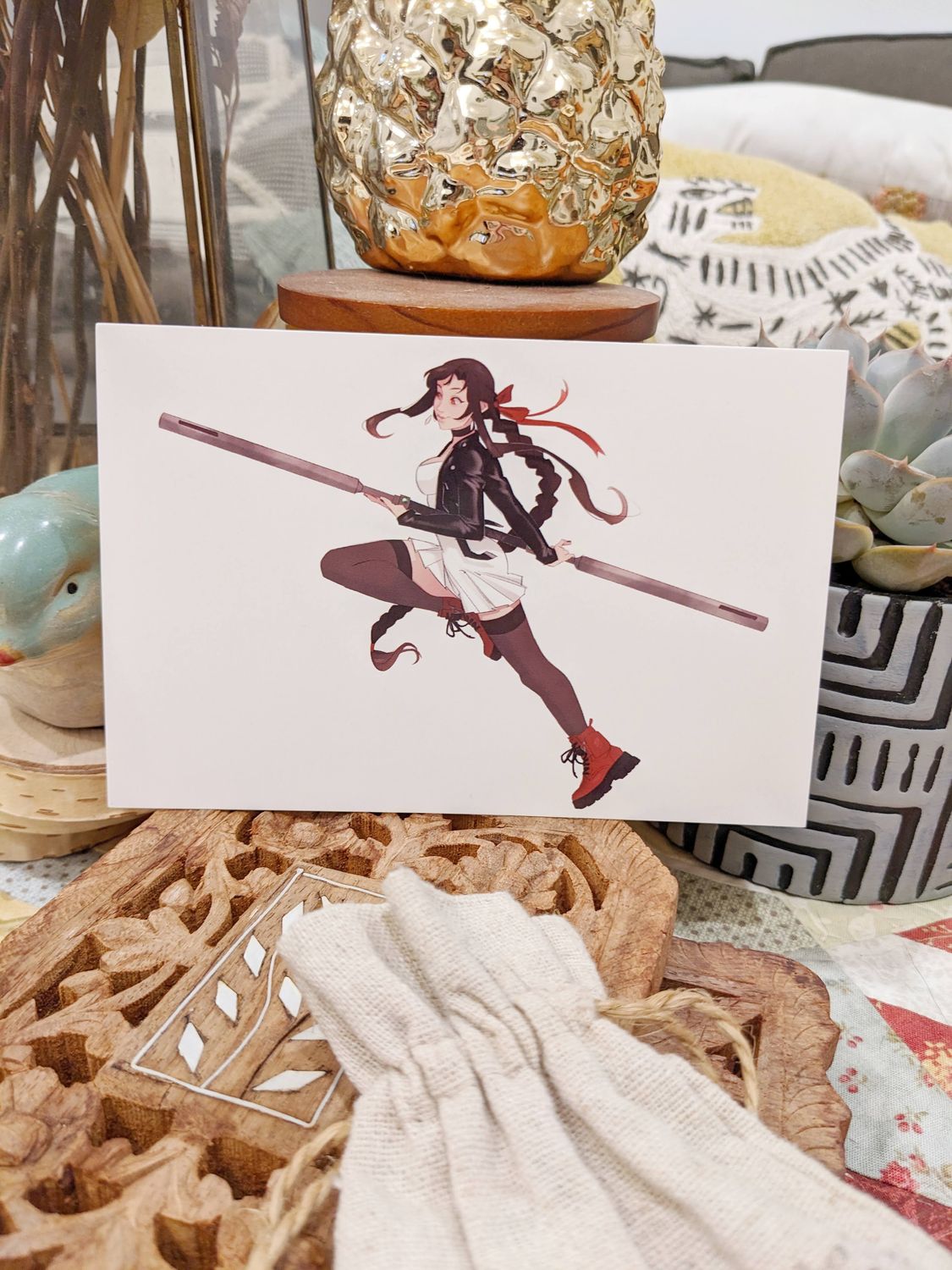 FFVII: Healer Tifa (Remake), Sizes: 4x6 Gloss