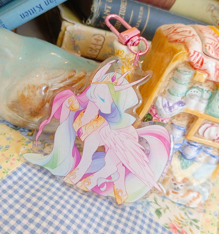 MLP: Princess Celestia Acrylic Charm