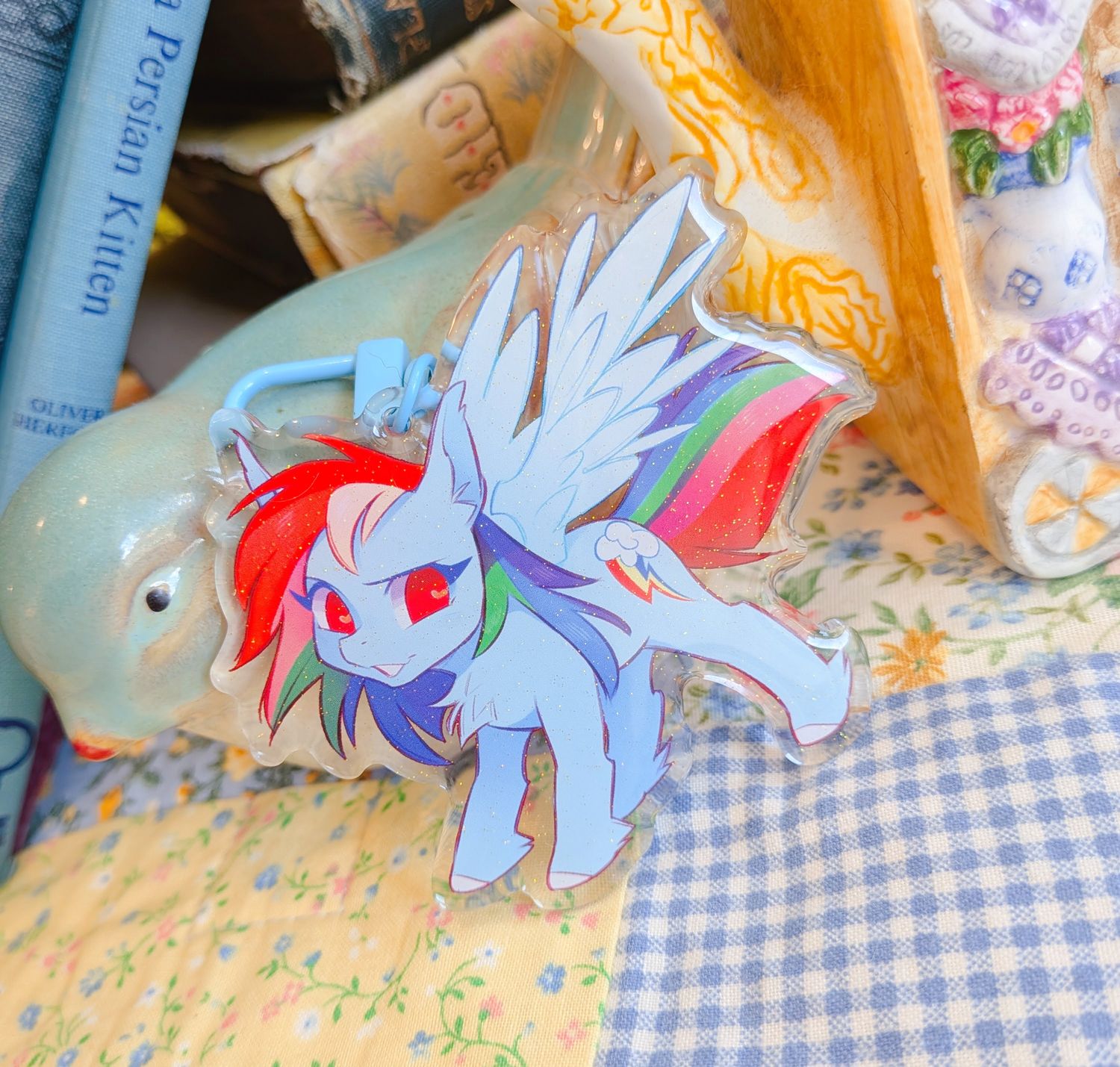 MLP: Rainbow Dash Acrylic Charm