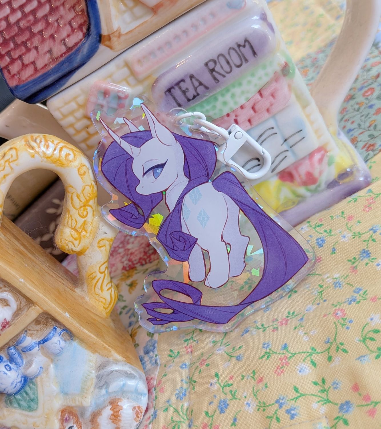 MLP: Rarity Acrylic Charm