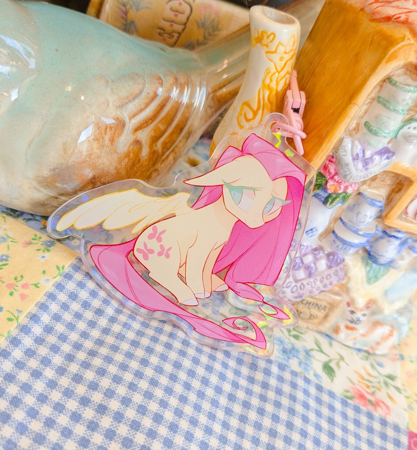 MLP: Fluttershy Acrylic Charm