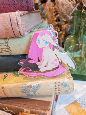 MLP: Fluttershy Acrylic Charm