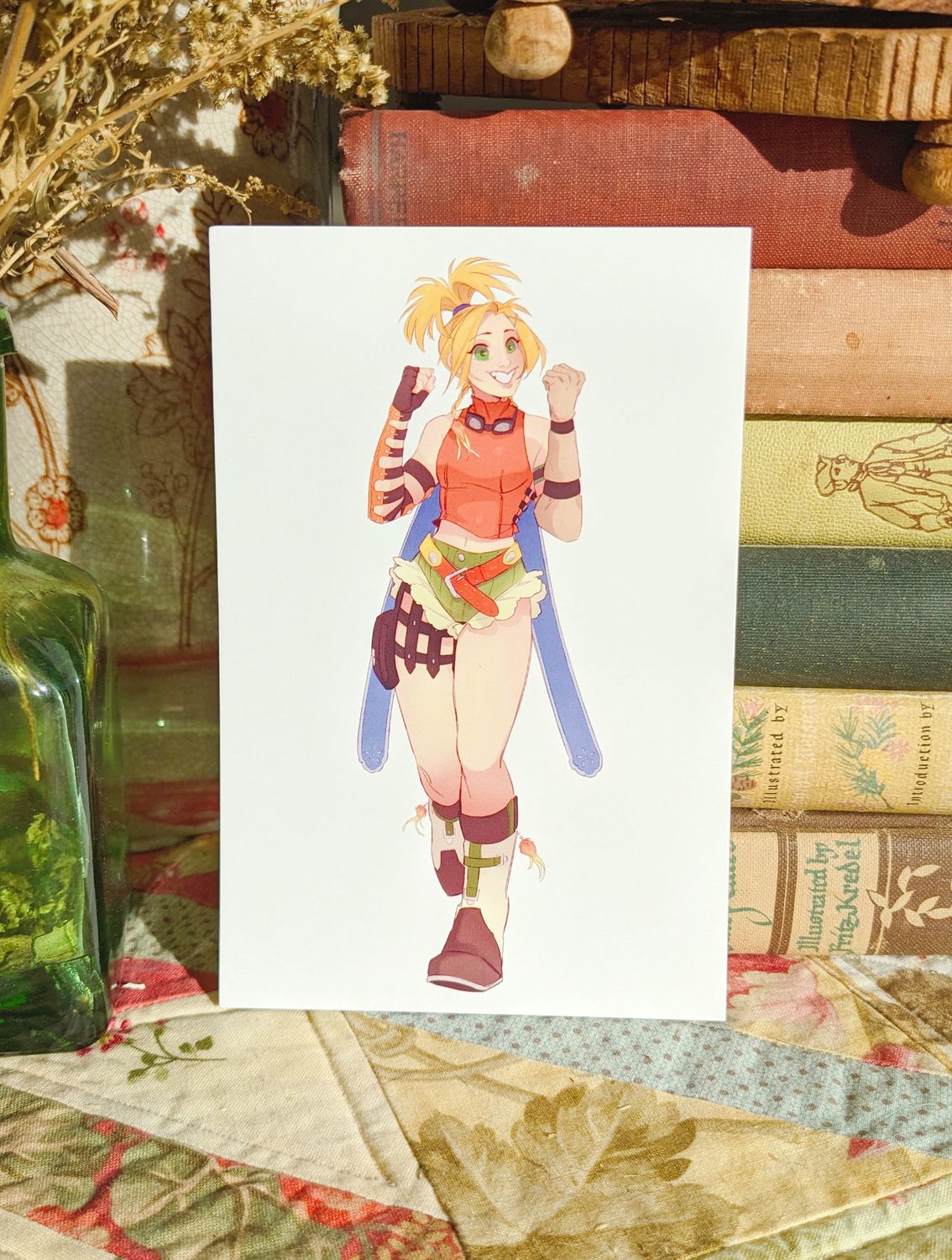 FFX: Rikku, Sizes: 4x6 Gloss