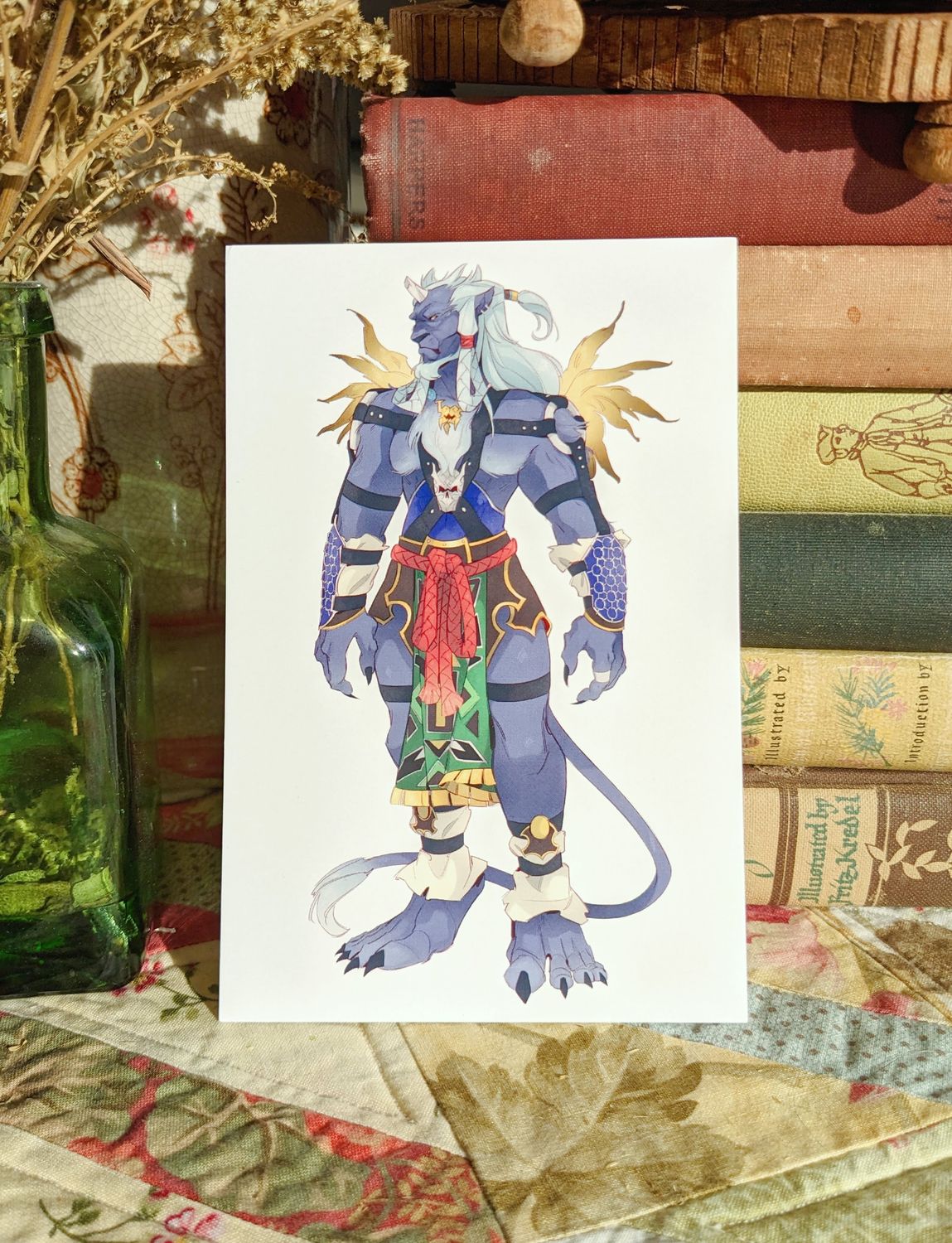 FFX: Kimahri, Sizes: 4x6 Gloss