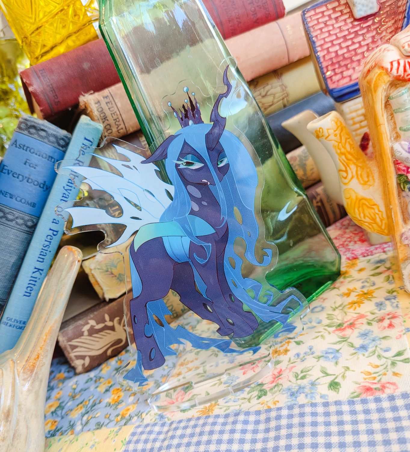 MLP Queen Chrysalis Acrylic Standee