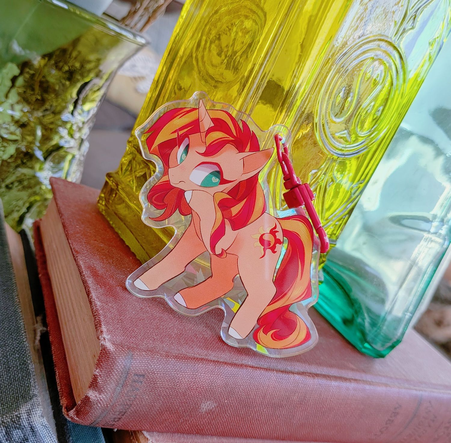 MLP: Sunset Shimmer Acrylic Charm