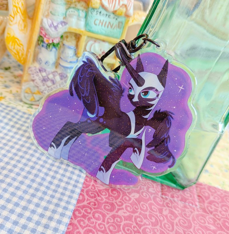 MLP: Vinyl Scratch Acrylic Charm