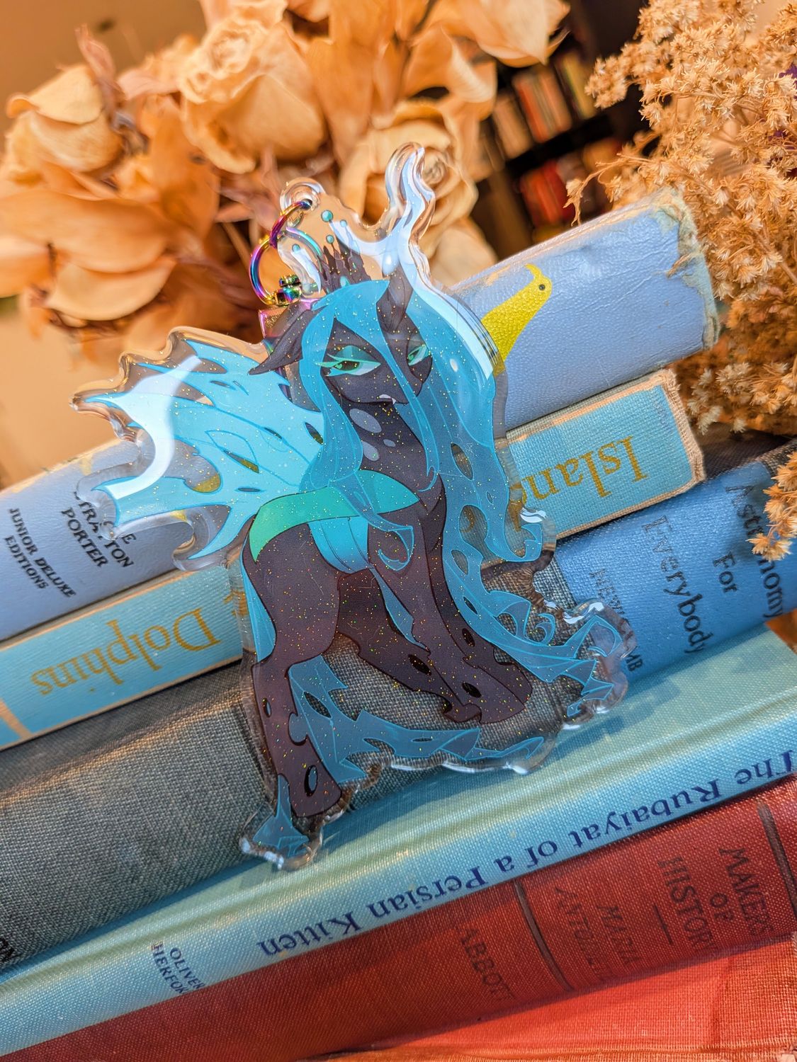 MLP: Queen Chrysalis Acrylic Charm
