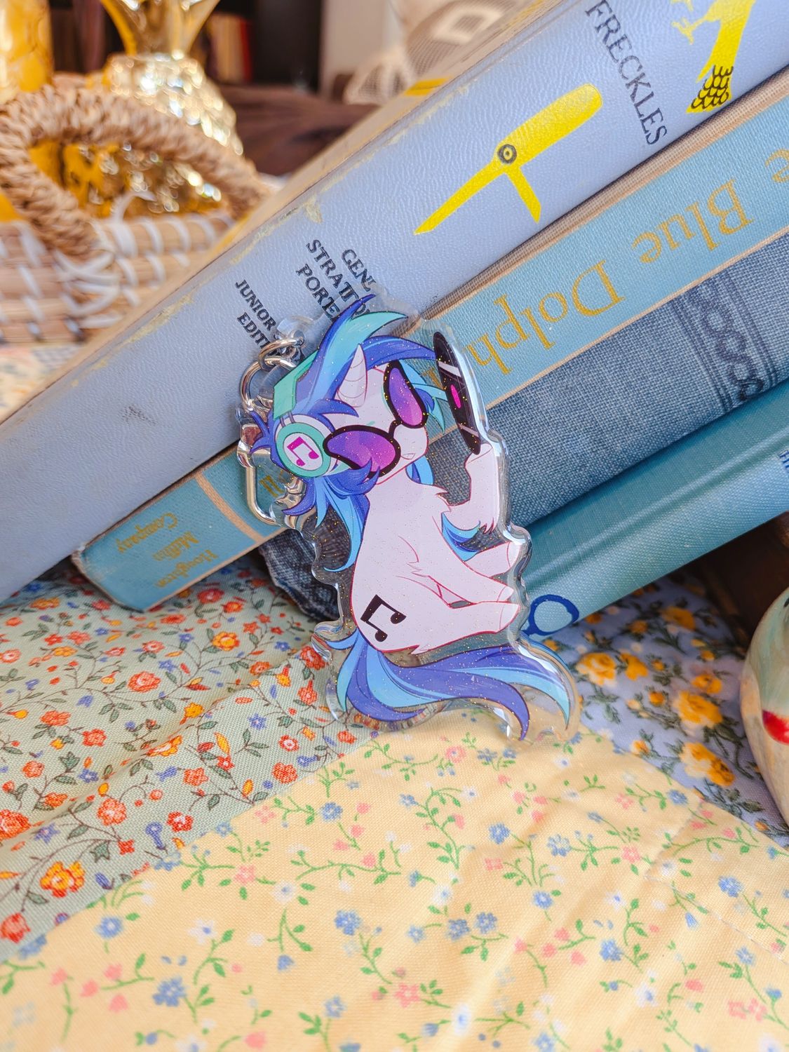 MLP: Vinyl Scratch Acrylic Charm