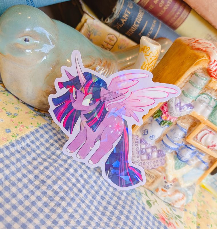MLP: Twilight Sparkle Holographic Sticker