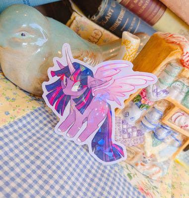 MLP: Twilight Sparkle Holographic Sticker