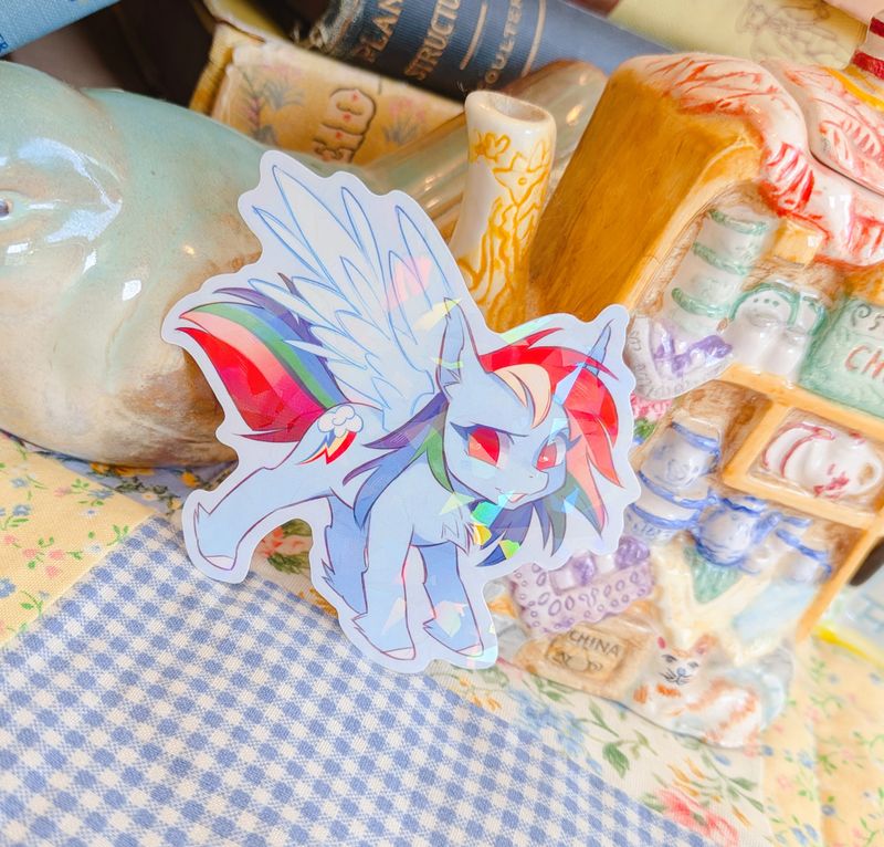 MLP: Rainbow Dash Holographic Sticker