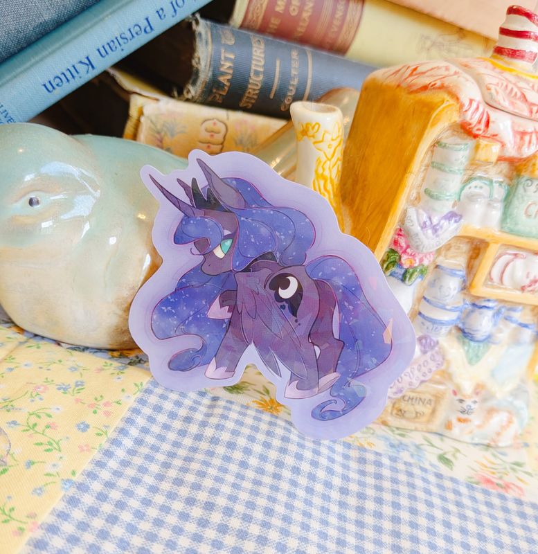 MLP: Princess Luna Holographic Sticker