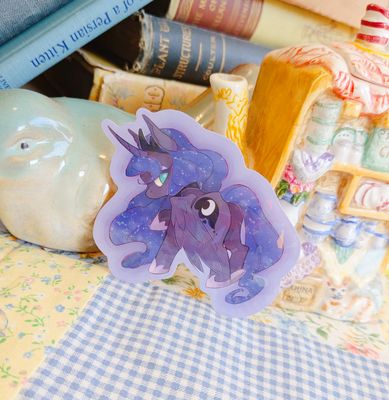 MLP: Princess Luna Holographic Sticker