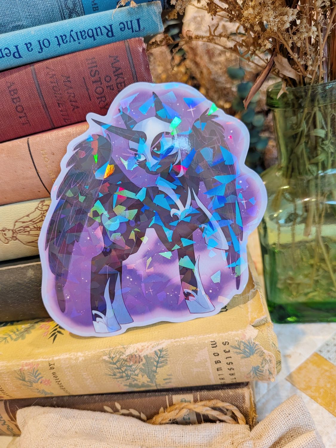 MLP: Nightmare Moon Holographic Sticker
