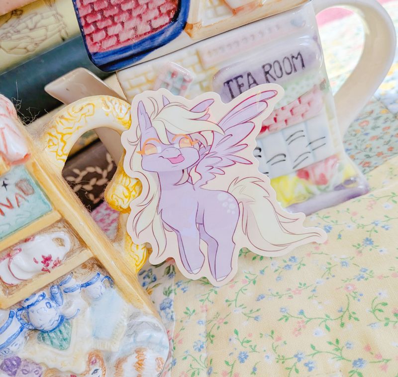 MLP: Derpy Holographic Sticker