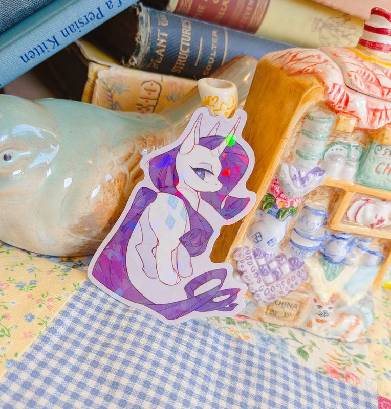MLP: Rarity Holographic Sticker