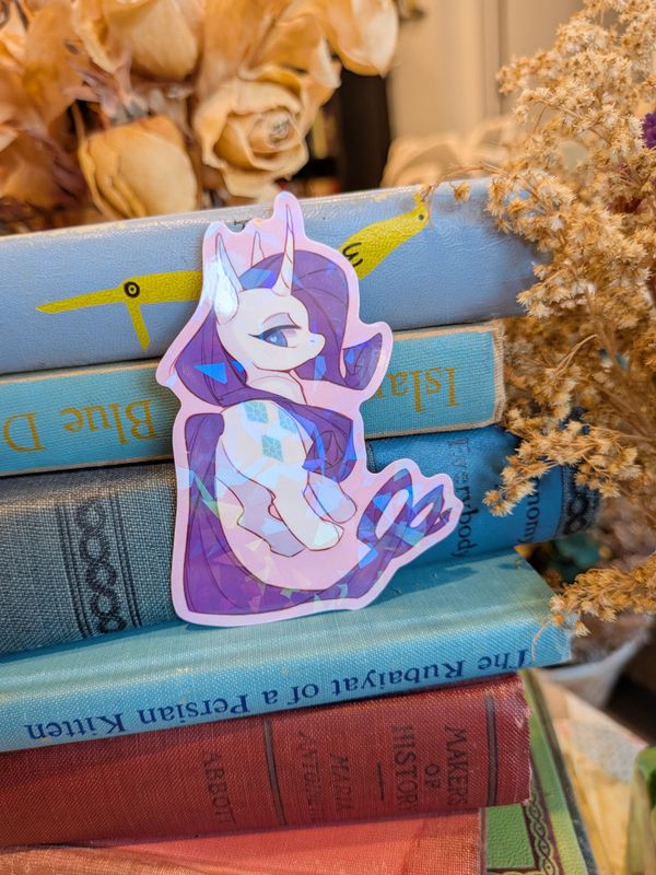 MLP: Rarity Holographic Sticker
