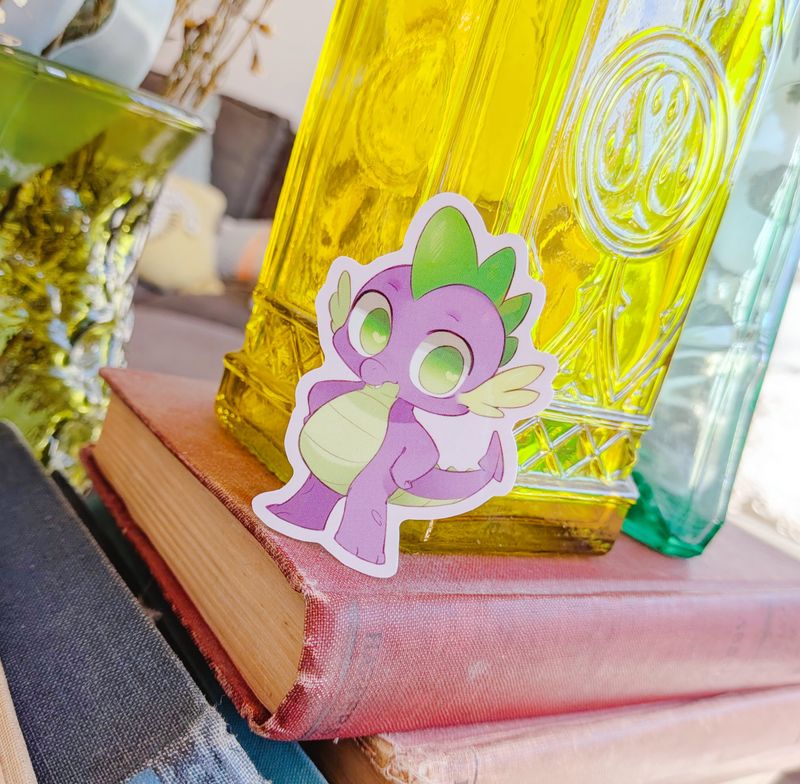MLP: Spike Holographic Sticker