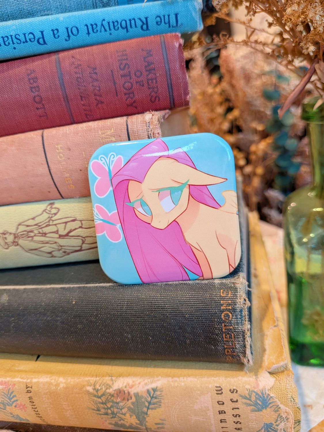 MLP Fluttershy Pin Badge