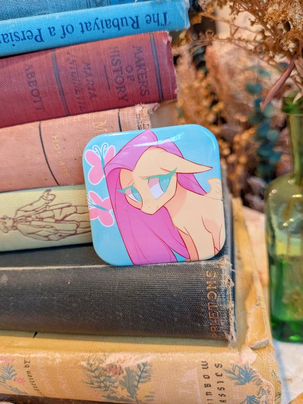 MLP Fluttershy Pin Badge