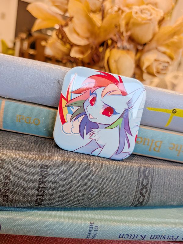 MLP Rainbow Dash Pin Badge